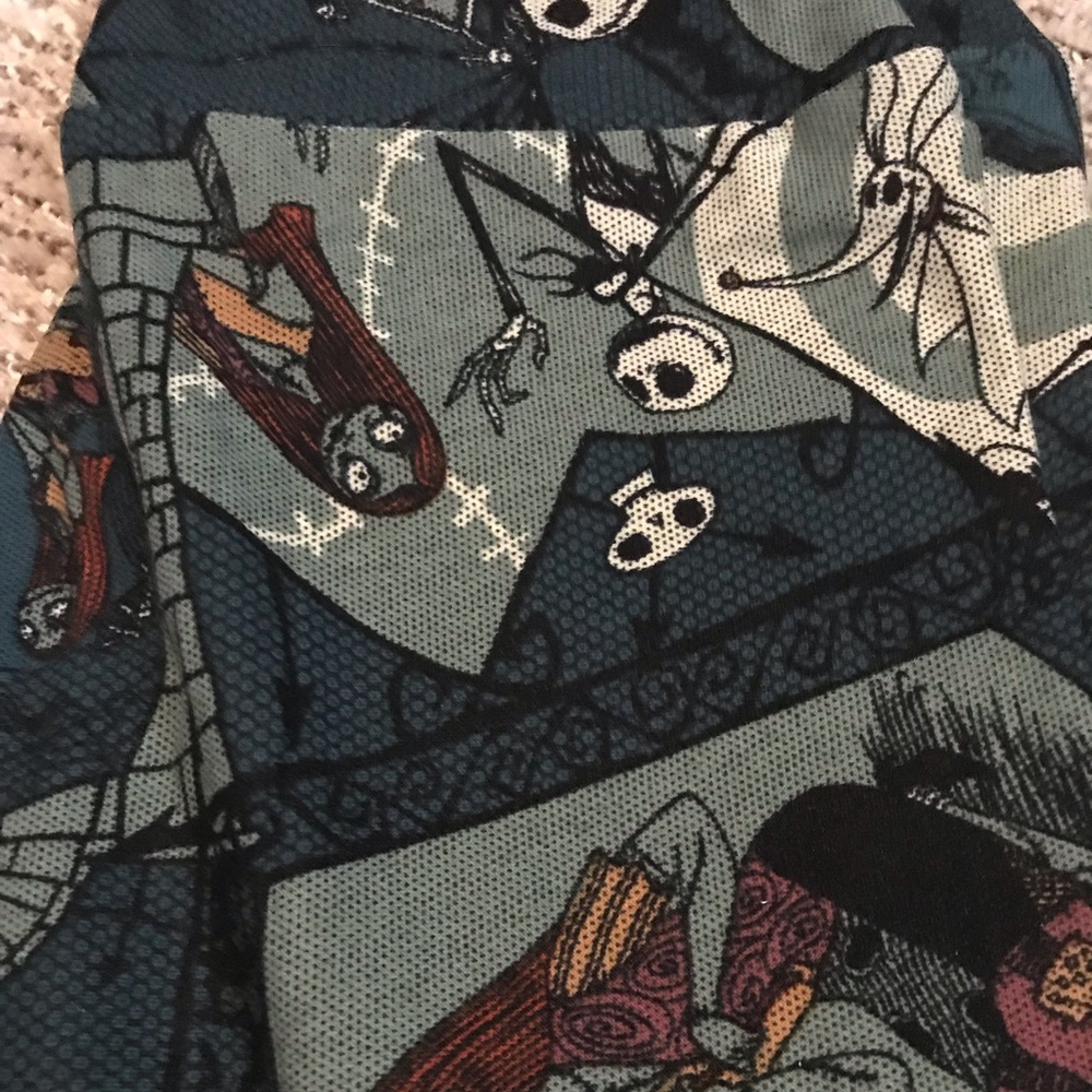Tween Lularoe Disney NBC Jack and Sally NWT